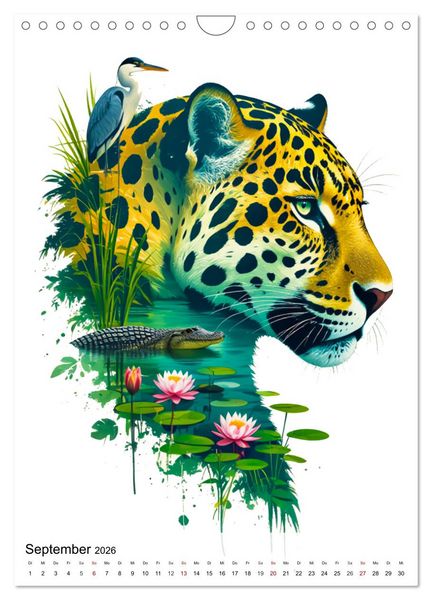 Produktbild: Im Bann der Wildnis (Wandkalender 2026 DIN A4 hoch), CALVENDO Monatskalender