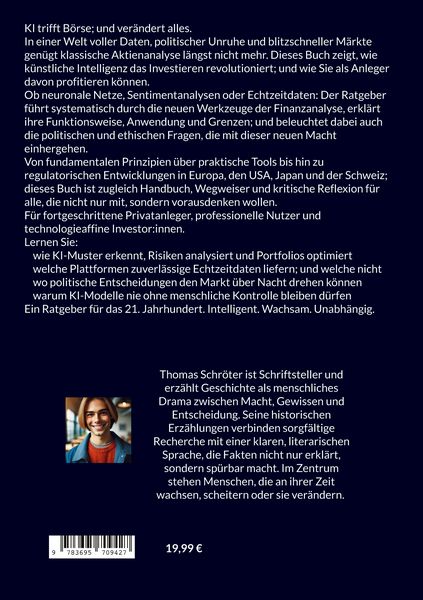 Produktbild: KI f&uuml;r Aktienanalyse Der gro&szlig;e Ratgeber f&uuml;r Anleger