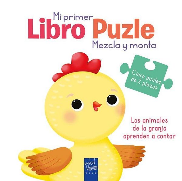 Produktbild: Los animales de la granja aprenden a contar : mezcla y monta