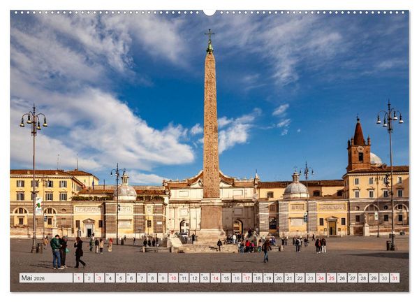 Produktbild: Italien - Rom (hochwertiger Premium Wandkalender 2026 DIN A2 quer), Kunstdruck in Hochglanz