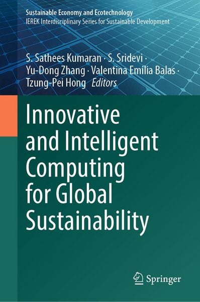 Produktbild: Innovative and Intelligent Computing for Global Sustainability