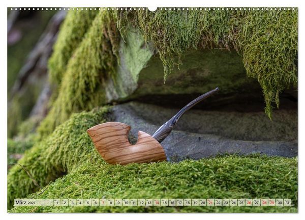 Produktbild: Tabakpfeifenkunst (Wandkalender 2027 DIN A2 quer), CALVENDO Monatskalender