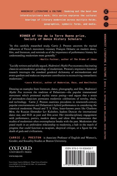 Produktbild: Modernism's Mythic Pose