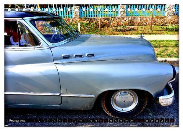 Produktbild: BUICK '50 (Tischkalender 2026 DIN A5 quer), CALVENDO Monatskalender