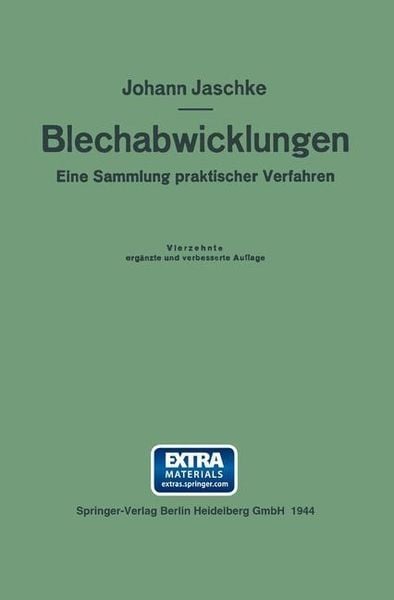 Produktbild: Die Blechabwicklungen
