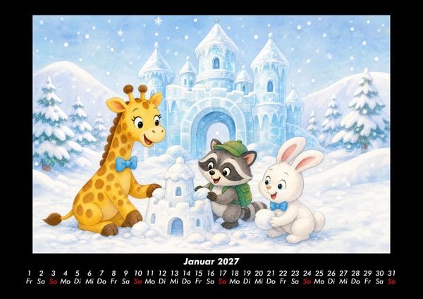 Produktbild: M&auml;rchenhafte Schl&ouml;sser 2027 Fotokalender DIN A3