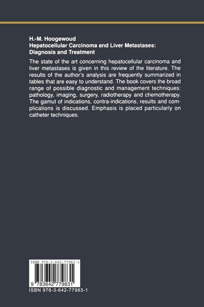 Produktbild: Hepatocellular Carcinoma and Liver Metastases: Diagnosis and Treatment