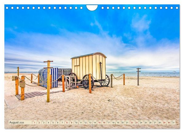 Produktbild: NORDERNEY - Meine Liebe zur Nordseeinsel (Wandkalender 2026 DIN A4 quer), CALVENDO Monatskalender