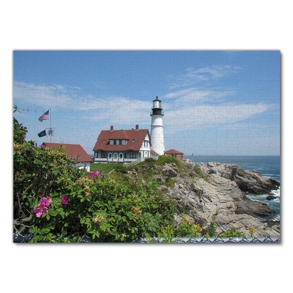 Produktbild: Lais Puzzle Maine Leuchtturm 500 Teile