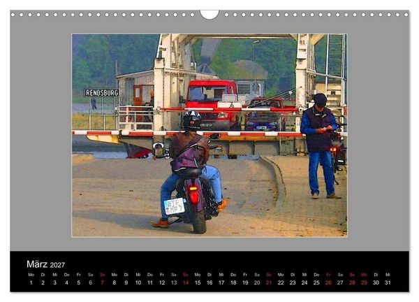 Produktbild: Am Nord- Ostsee-Kanal (Wandkalender 2027 DIN A3 quer), CALVENDO Monatskalender
