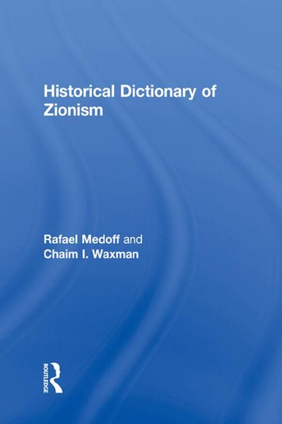 Produktbild: Historical Dictionary of Zionism