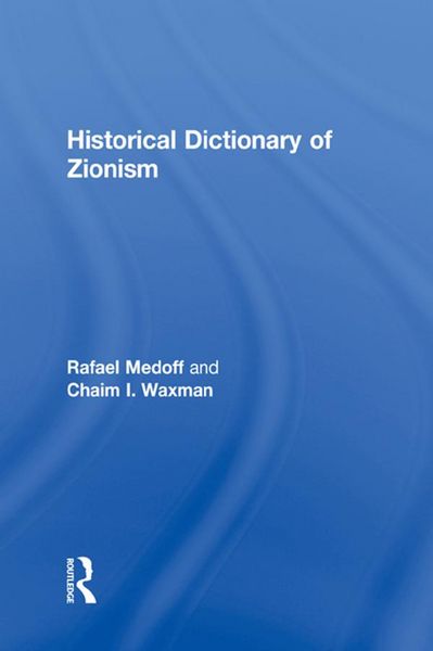 Produktbild: Historical Dictionary of Zionism