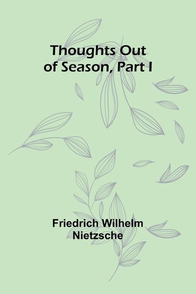 Produktbild: Thoughts out of Season, Part I