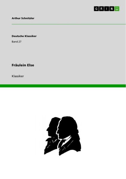 Produktbild: Fr&auml;ulein Else