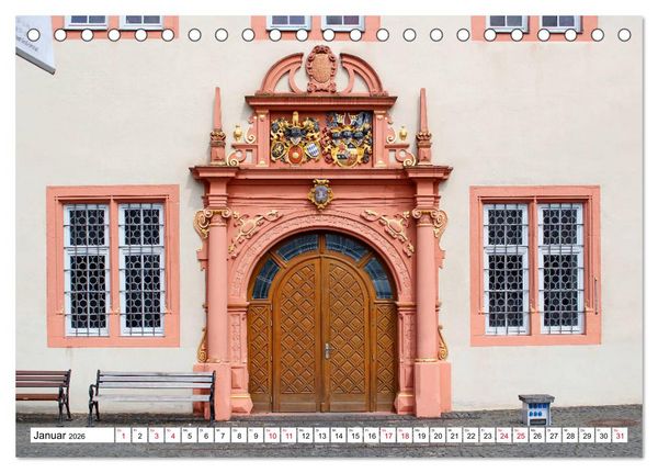Produktbild: Gro&szlig; Umstadt vom Frankfurter Taxifahrer (Tischkalender 2026 DIN A5 quer), CALVENDO Monatskalender