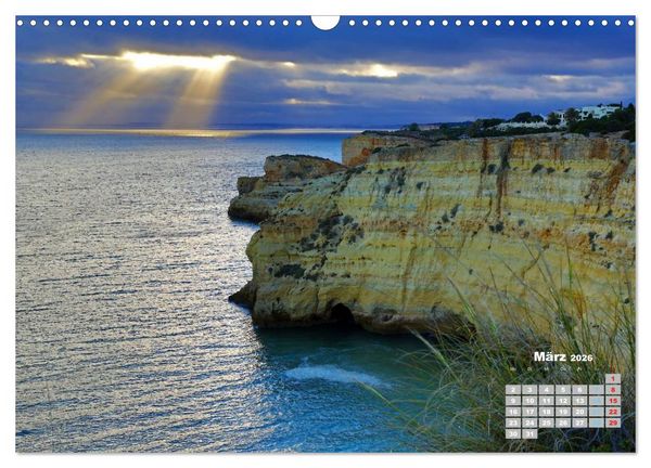 Produktbild: Portugals Traumk&uuml;ste Algarve (Wandkalender 2026 DIN A3 quer), CALVENDO Monatskalender
