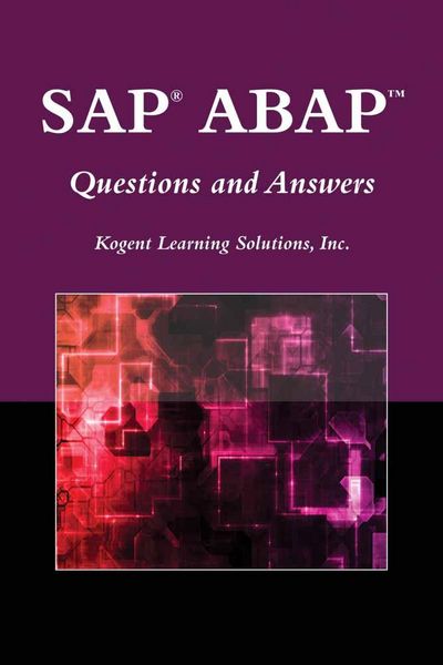 Produktbild: Kogent Learning Solutions: Sap(r) Abap&acirc;"[ Questions and Answ