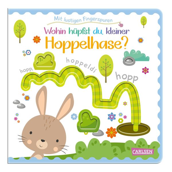 Produktbild: Wohin h&uuml;pfst du, kleiner Hoppelhase?