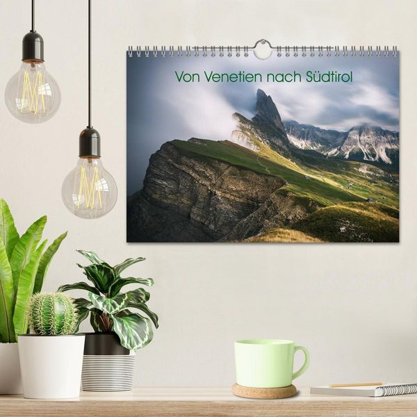 Produktbild: Von Venetien nach S&uuml;dtirol (Wandkalender 2026 DIN A4 quer), CALVENDO Monatskalender
