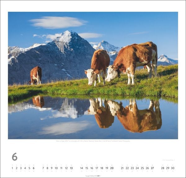 Produktbild: Schweiz Kalender 2027 - Sch&ouml;nste Landschaften und Ansichten