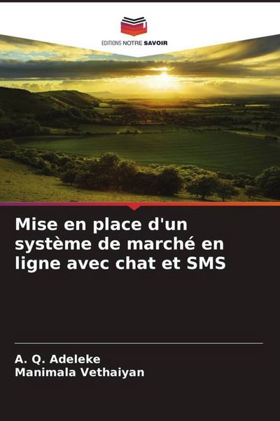 Produktbild: Mise en place d'un syst&egrave;me de march&eacute; en ligne avec chat et SMS