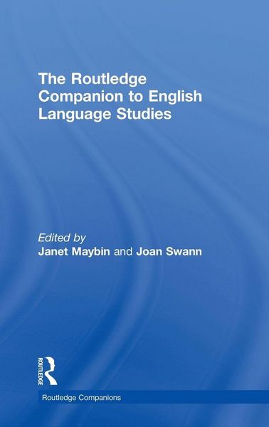 Produktbild: The Routledge Companion to English Language Studies