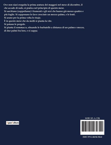 Produktbild: Calendario Dello Agricoltore Siciliano