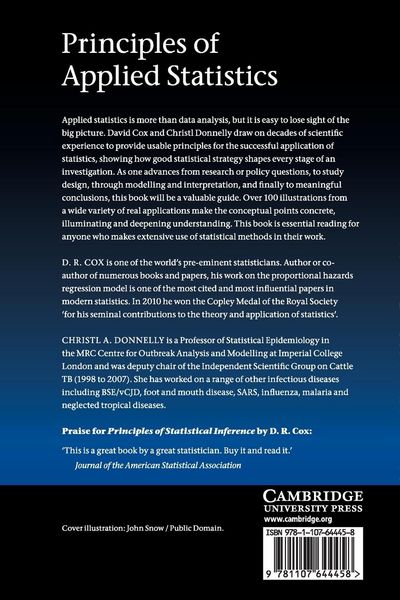 Produktbild: Principles of Applied Statistics