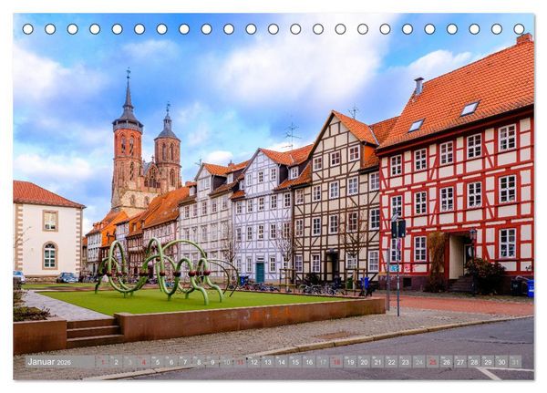 Produktbild: Ein Blick auf G&ouml;ttingen (Tischkalender 2026 DIN A5 quer), CALVENDO Monatskalender
