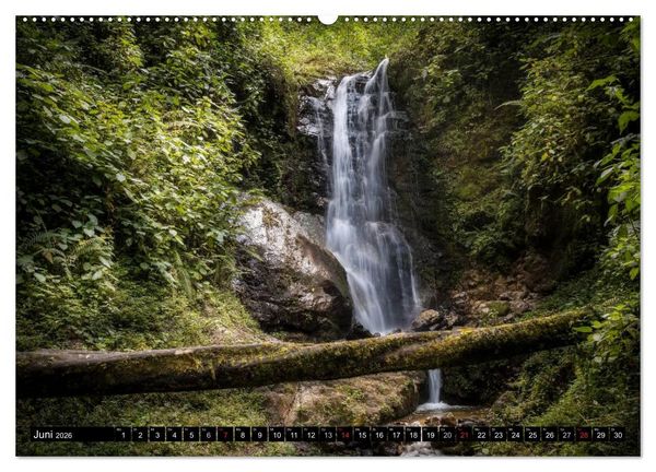 Produktbild: COSTA RICA Farben und Licht (Wandkalender 2026 DIN A2 quer), CALVENDO Monatskalender