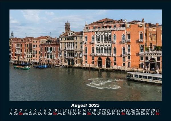 Produktbild: Venedig 2025 Fotokalender DIN A5