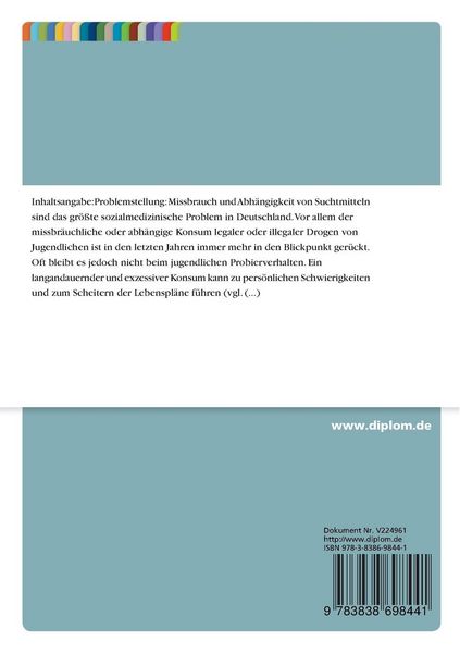 Produktbild: Der Umgang mit R&uuml;ckf&auml;llen w&auml;hrend der Suchttherapie mit substanzabh&auml;ngigen Jugendlichen