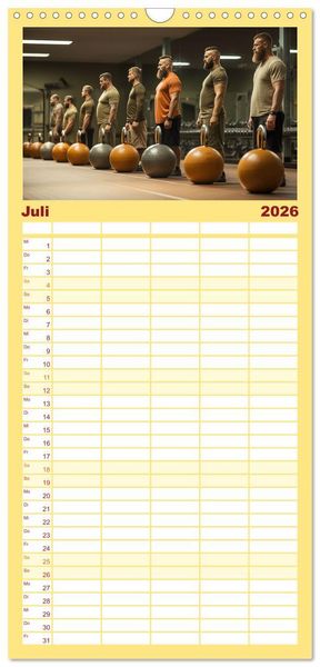 Produktbild: Familienplaner 2026 - Das macht Spa&szlig;, haben sie gesagt mit 5 Spalten (Wandkalender, 21 x 45 cm) CALVENDO