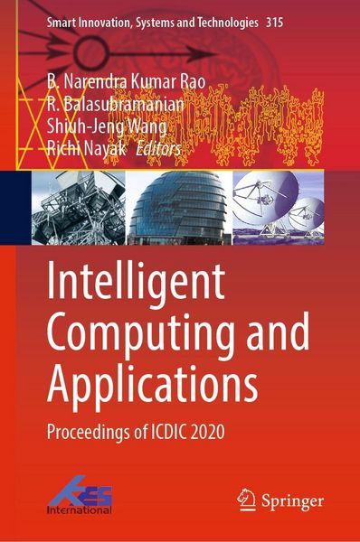 Produktbild: Intelligent Computing and Applications