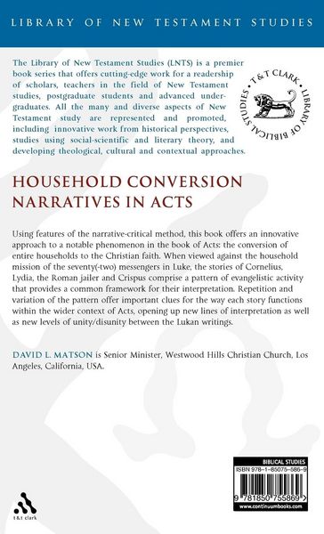 Produktbild: Household Conversion Narratives in Acts