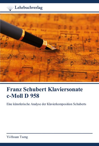 Produktbild: Franz Schubert Klaviersonate c-Moll D 958