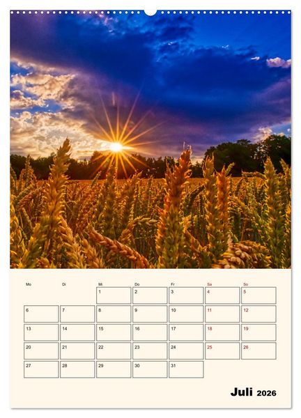 Produktbild: Deutschland. Deutsche Lande, vielf&auml;ltig und bunt (Wandkalender 2026 DIN A2 hoch), CALVENDO Monatskalender