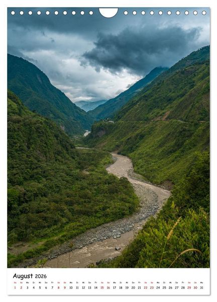 Produktbild: Traumhaftes Ecuador (Wandkalender 2026 DIN A4 hoch), CALVENDO Monatskalender