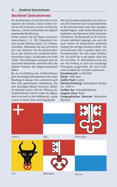 TRESCHER Reiseführer Zentralschweiz