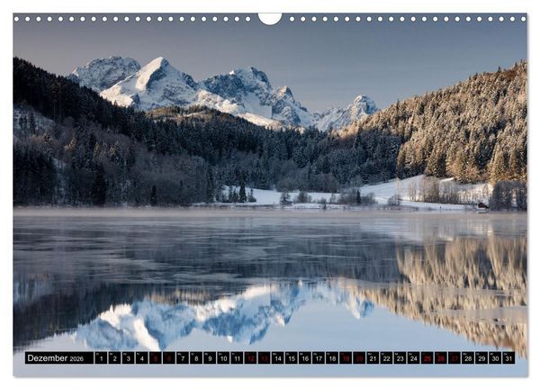Produktbild: Werdenfelser Land (Wandkalender 2026 DIN A3 quer), CALVENDO Monatskalender
