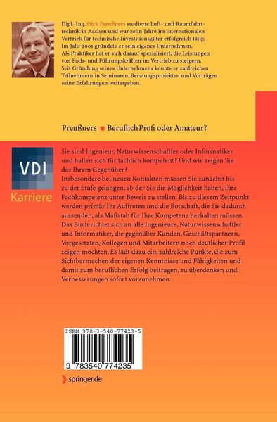Produktbild: Beruflich Profi oder Amateur?