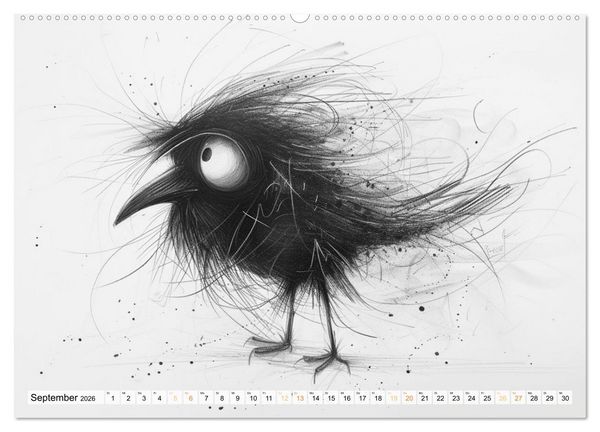 Produktbild: Tierisches Tohuwabohu (hochwertiger Premium Wandkalender 2026 DIN A2 quer), Kunstdruck in Hochglanz