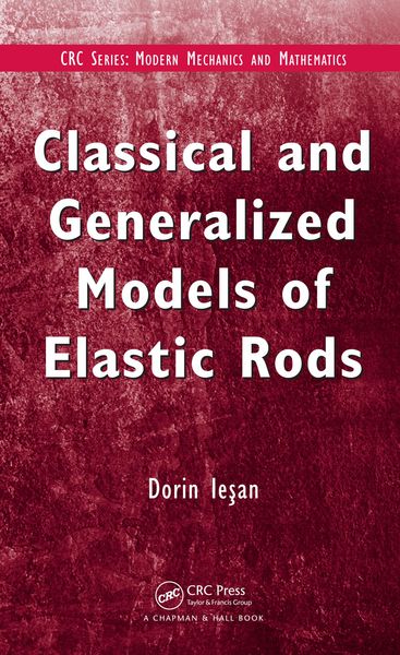 Produktbild: Classical and Generalized Models of Elastic Rods