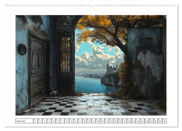 Produktbild: Verborgene Dimensionen (Wandkalender 2026 DIN A2 quer), CALVENDO Monatskalender