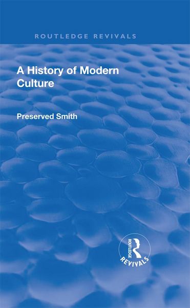 Produktbild: Revival: A History of Modern Culture: Volume II (1934)