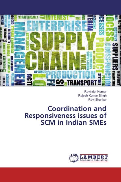 Produktbild: Coordination and Responsiveness issues of SCM in Indian SMEs