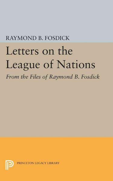 Produktbild: Letters on the League of Nations