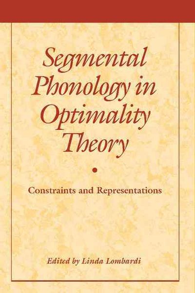 Produktbild: Segmental Phonology in Optimality Theory