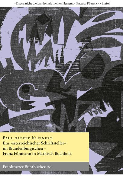 Produktbild: Ein &bdquo;&ouml;sterreichischer Schriftsteller&ldquo; im Brandenburgischen