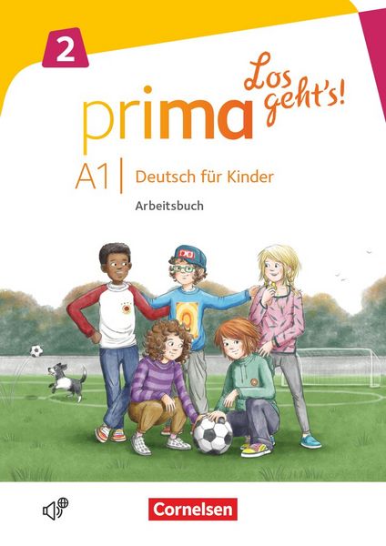 Prima - Los geht's! - Deutsch für Kinder - Band 2, Taschenbuch von Giselle Valman , Aleksandra Obradovic , Susanne Sperling, Cornelsen Verlag,